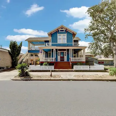 Hidden Gem By Beach & Pier Blue Home Galveston Exterior photo