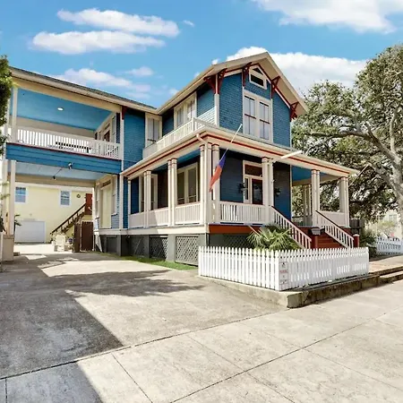 Hidden Gem By Beach & Pier Blue Home Galveston Exterior photo